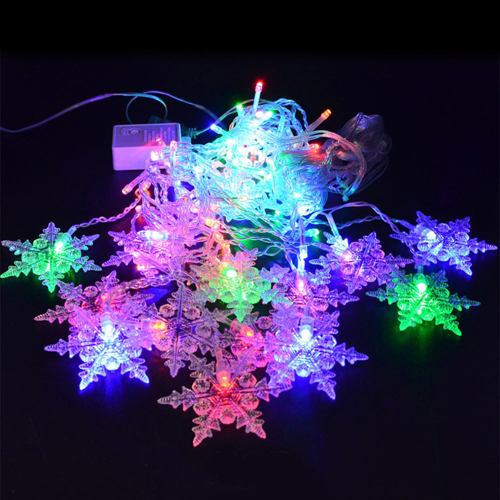 LED Ice Bar Lamp Snowflake Hanging Light