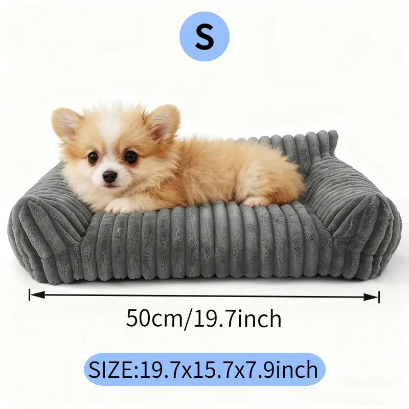 Fluffy Cat Couch Sofa Bed – Plush Comfort for Cats